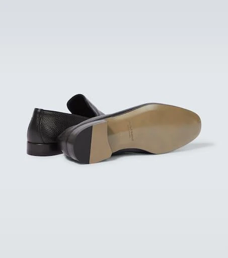 Manolo Blahnik Truro leather loafers 7