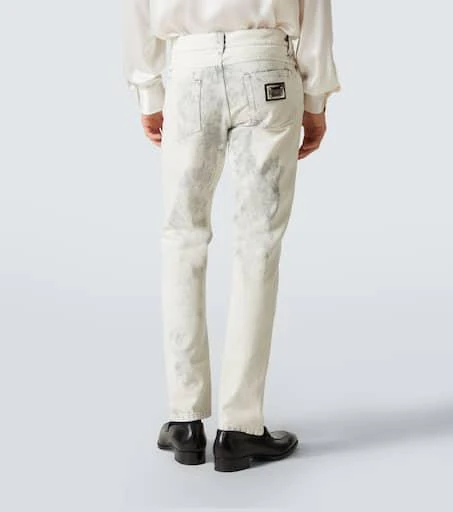 Dolce 
Gabbana Printed straight jeans 4