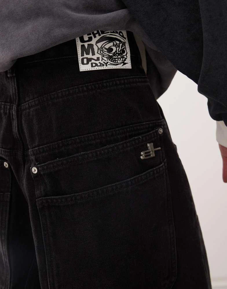Cheap Monday Cheap Monday x Landon Barker Dunno jorts in black 5