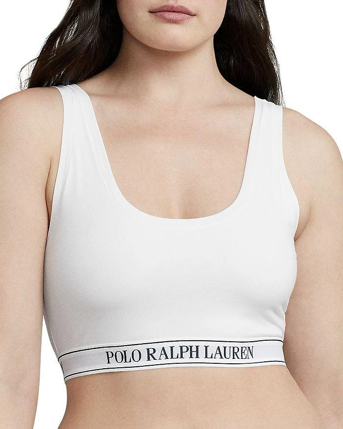 Ralph Lauren Essentials Scoop Crop Tank Bralette 1