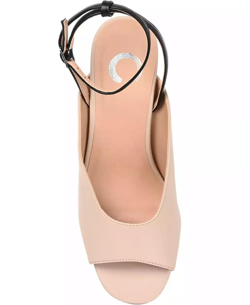 Journee Collection Women's Calypso Block Heels 7