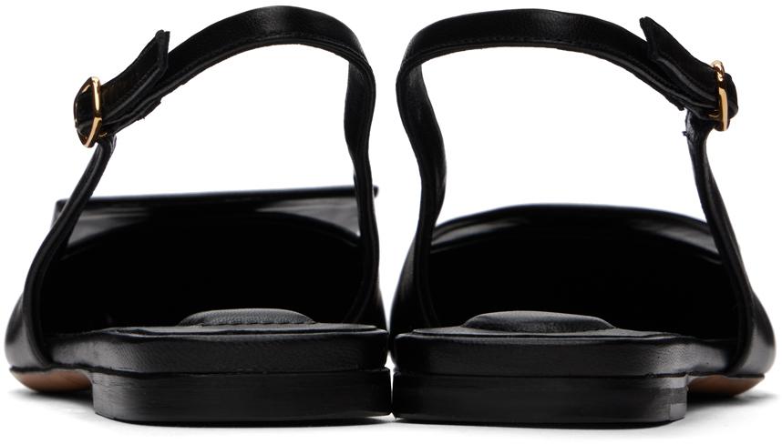 JACQUEMUS Black Les Classiques 'Les slingbacks Duelo plates' Ballerina Flats