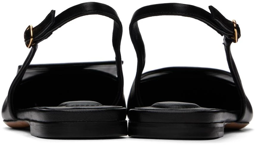 JACQUEMUS Black Les Classiques 'Les slingbacks Duelo plates' Ballerina Flats 2