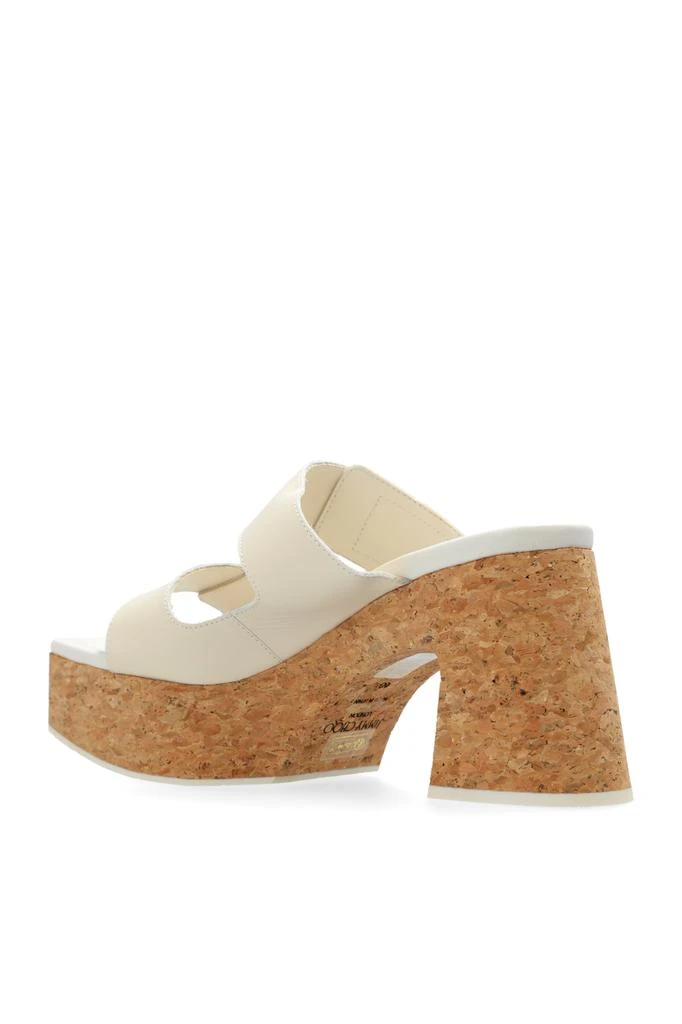 Jimmy Choo Platform Slides 'Fayence' 5