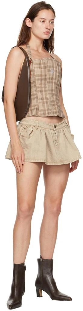 AESTHER EKME Brown Mini Lune Bag 4