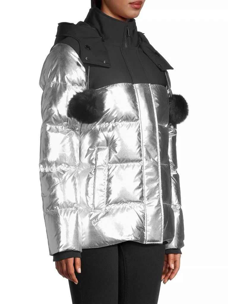 Moose Knuckles 3Q Metallic Down Puffer Jacket 4