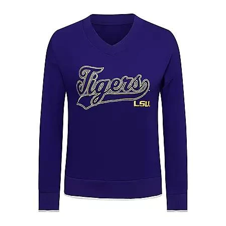 NCAA LSU Tigers Women's Pullover 1