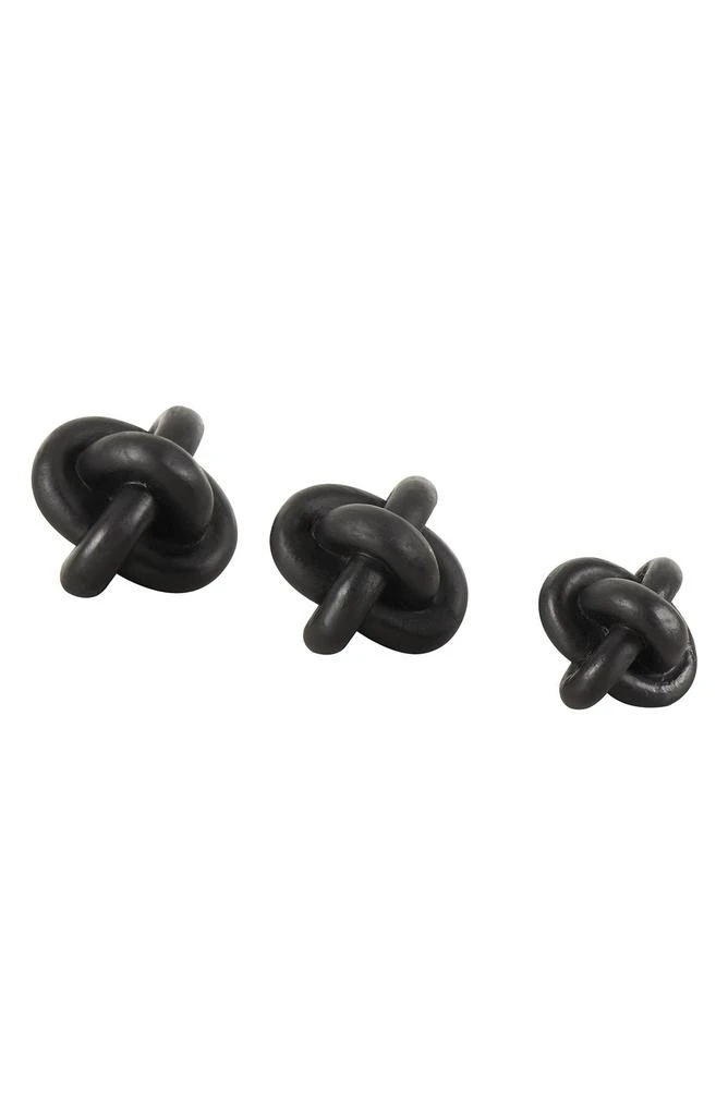 UMA Set of 3 Modern Knot Sculptures 6