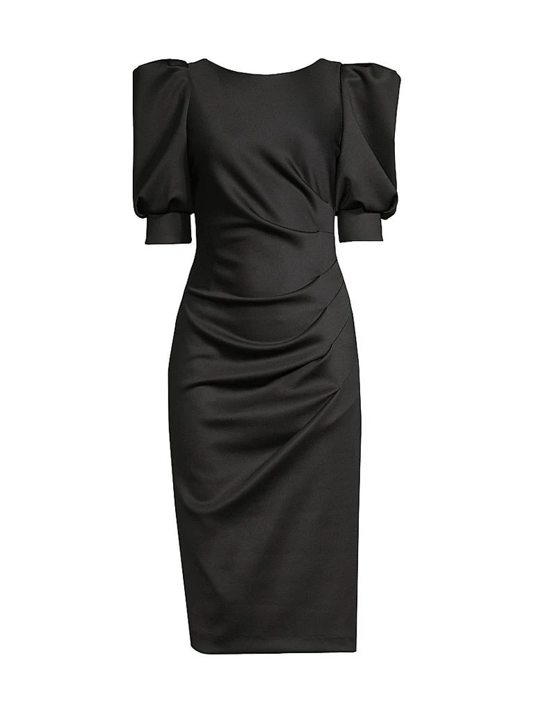 Black Halo Zella Cocktail Sheath Dress, Blue / 2 Black Halo Zella Cocktail Sheath Dress, Blue / 2