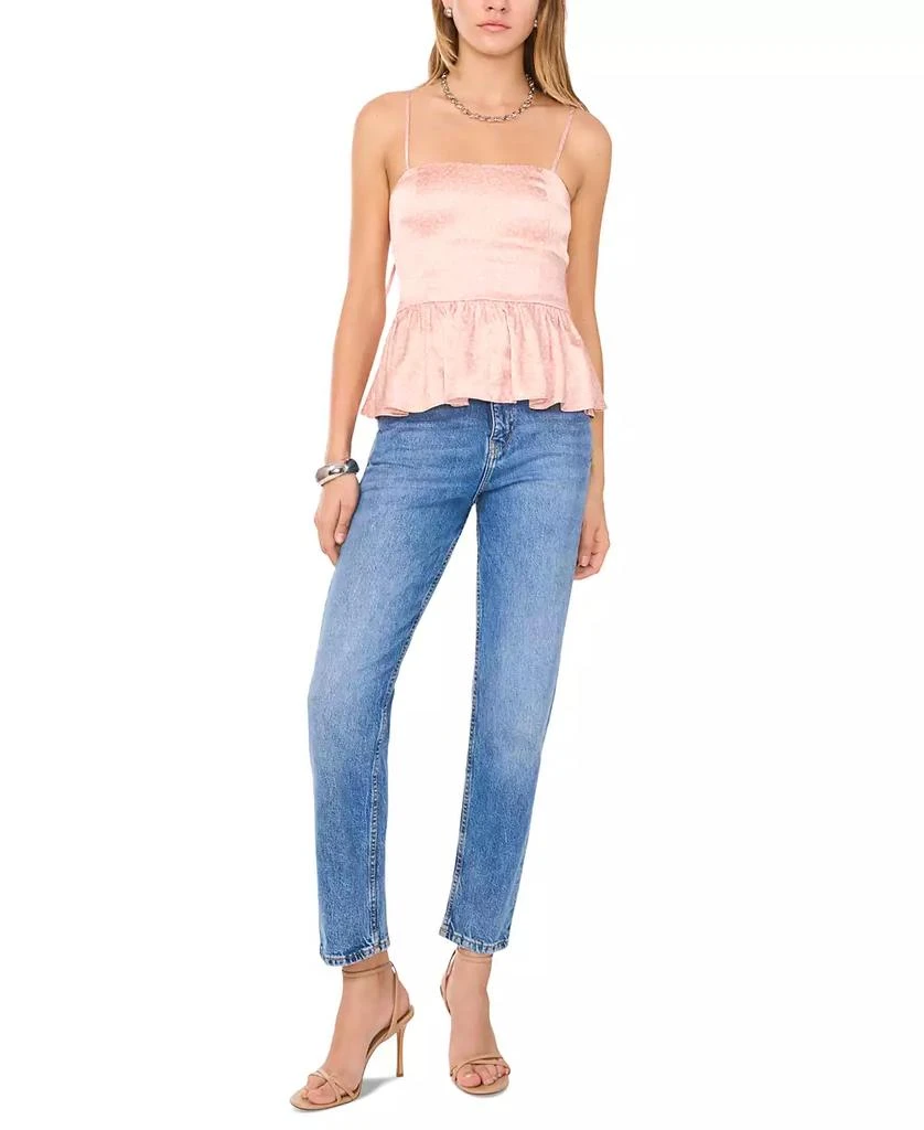 1. State Women's Printed Peplum Top 3