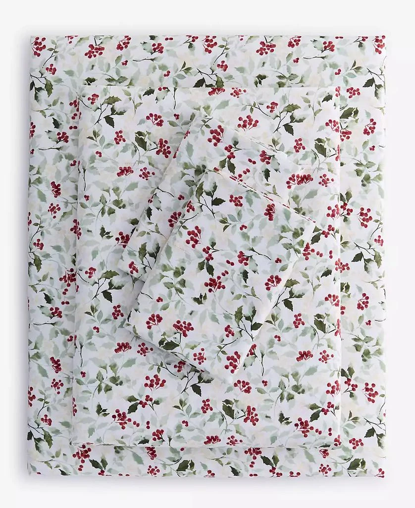 Charter Club 550 Thread Count Printed Cotton 4-Pc. Sheet Set, Queen, Exclusively at Macy’s 9