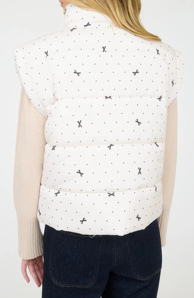 Blu Pepper Polka Dot Bow Zip Vest 2