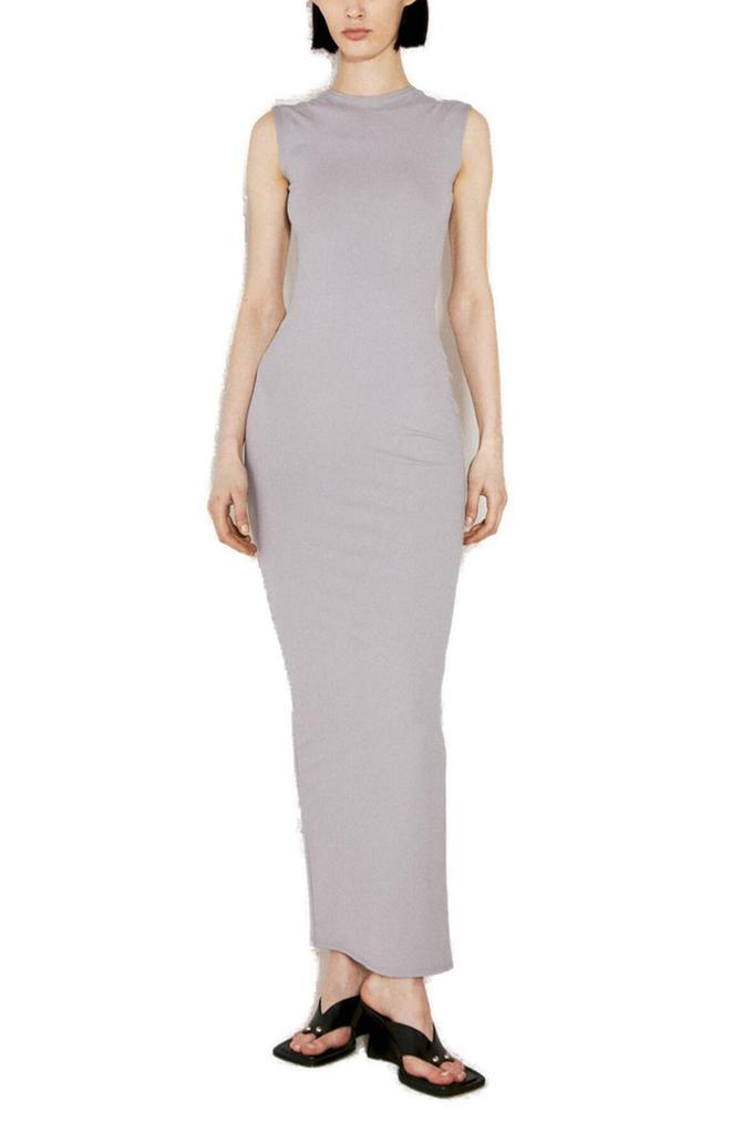 ワンピース ENTIRE STUDIOS LONG BROWN DRESS IN NYLON BLEND Entire Studios Long brown dress in nylon blend - Dresses