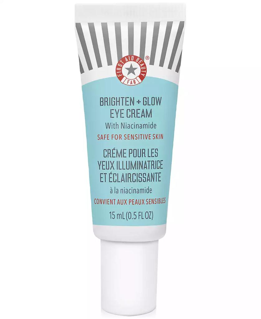 First Aid Beauty Brighten + Glow Eye Cream With Niacinamide, 0.5 oz.