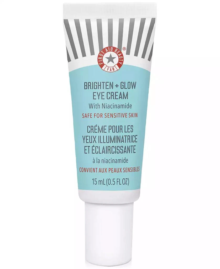First Aid Beauty Brighten + Glow Eye Cream With Niacinamide, 0.5 oz. 1