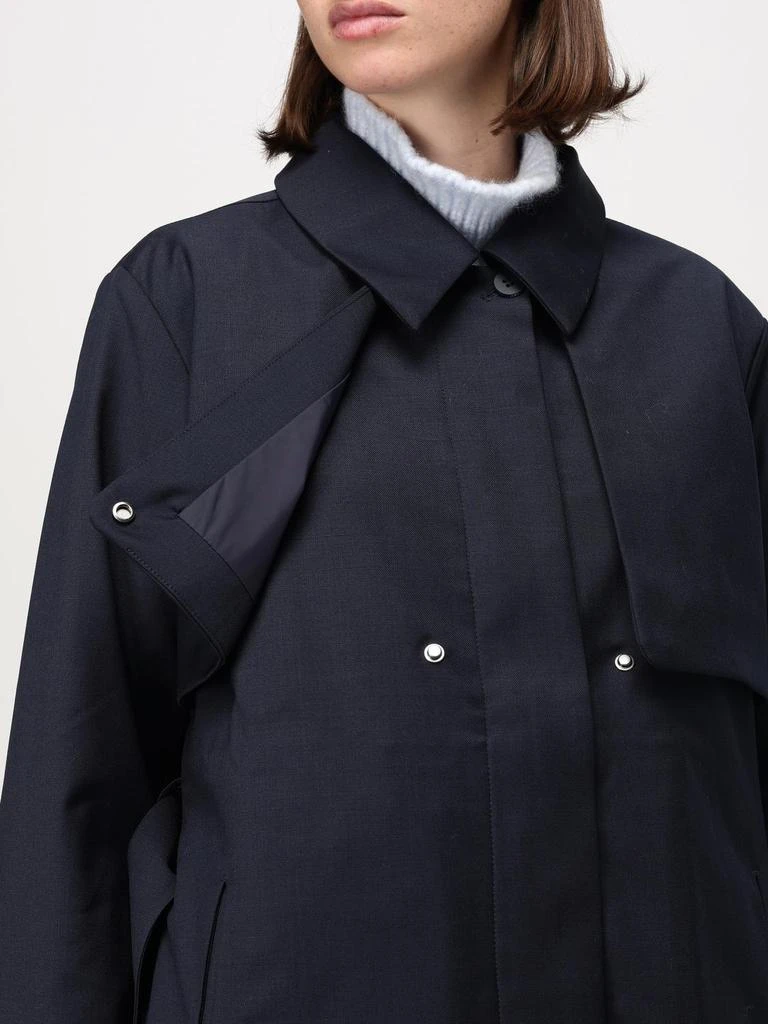 K-WAY K-way wool blend and technical fabric trench coat 4