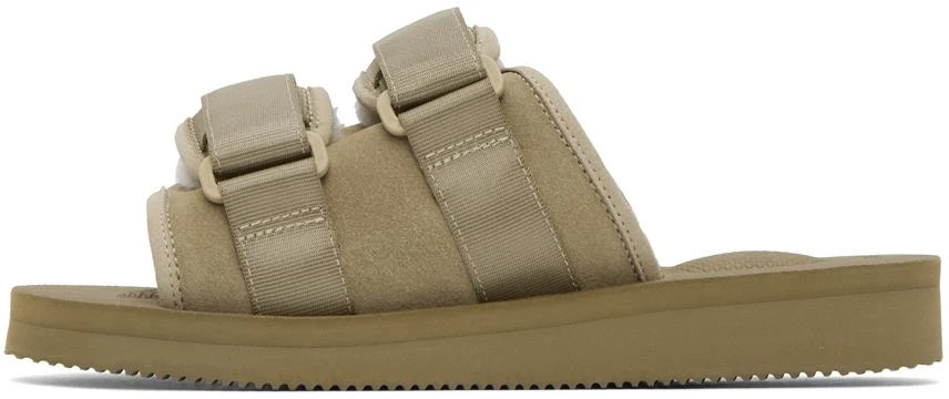Suicoke Taupe MOTO-Mab Sandals 3