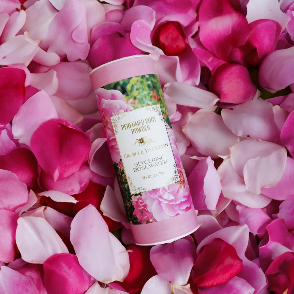 Camille Beckman Perfumed Body Powder 3oz Glycerine Rosewater 3
