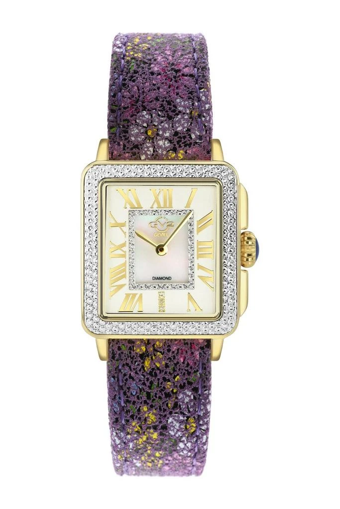 Padova 27 x 30MM Rose Goldtone Stainless Steel & 0.15 TCW  display picture 1