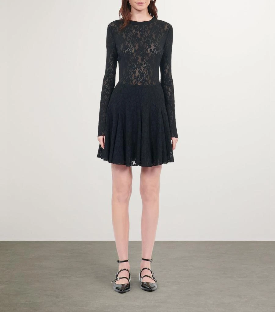 The Kooples Lace Skater Mini Dress 3