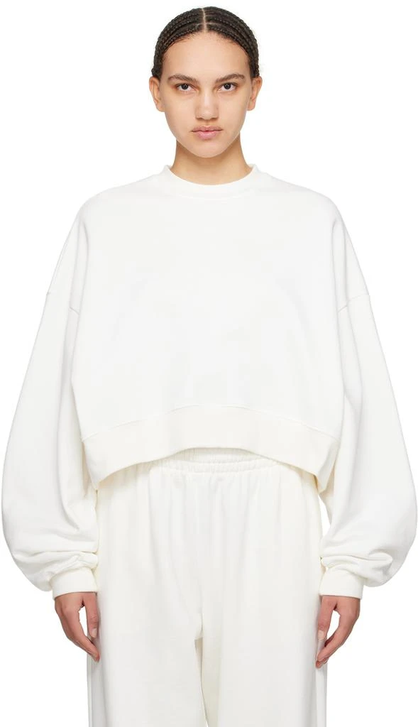 WARDROBE.NYC Off-White Hailey Bieber Edition HB Track Sweatshirt 1