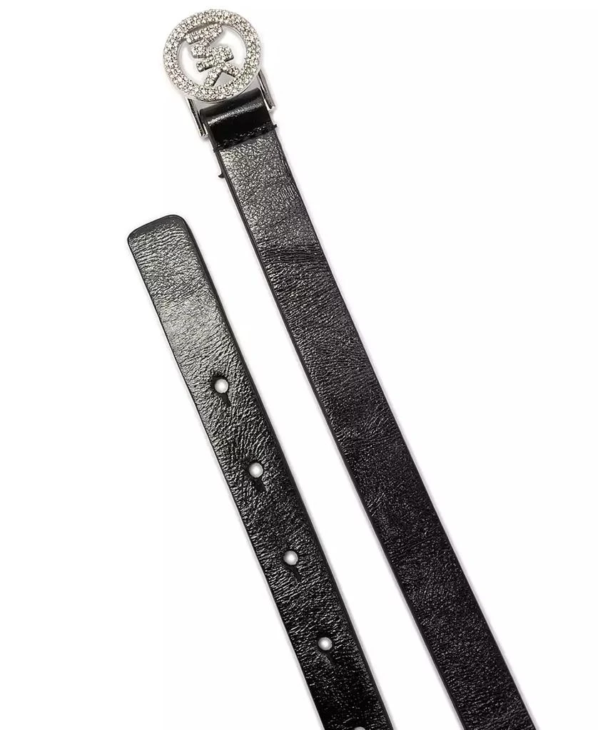 Michael Kors Women's Pave Logo Belt 3
