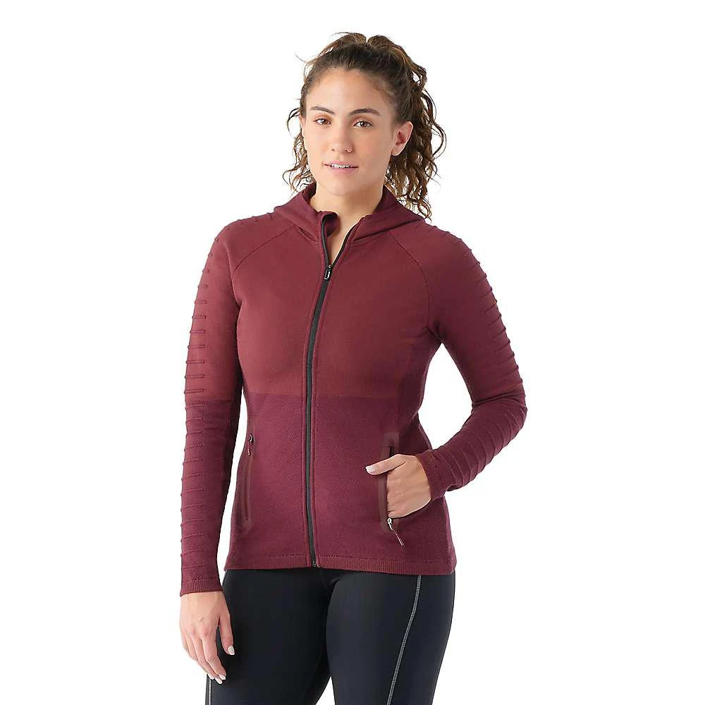 SmartWool Women's Intraknit Merino Fleece Full Zip Hoodie 1