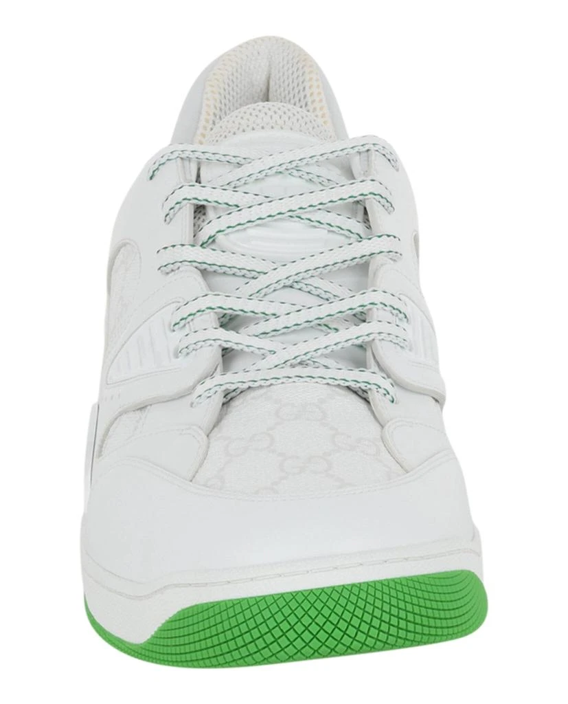 Gucci Basket Leather Low-Top Sneakers 4