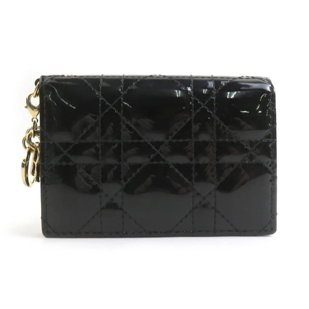 Dior Patent Leather Business Card Case (Pre-Owned)
