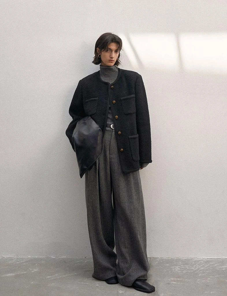 Pixie Market Tweed Button Jacket 6