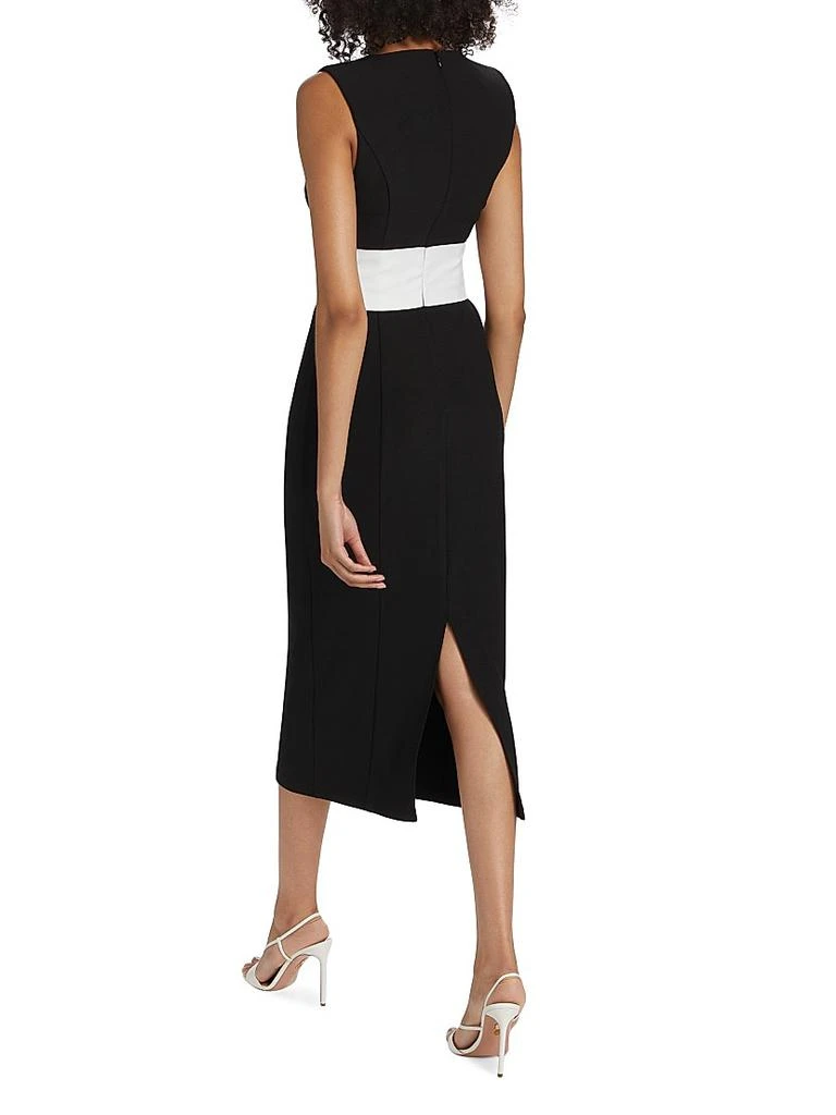 As It May Ayla Sash Sleeveless Midi-Dress 5