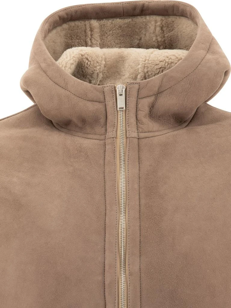 LARDINI Lardini Zip-Up Hooded Jacket 3