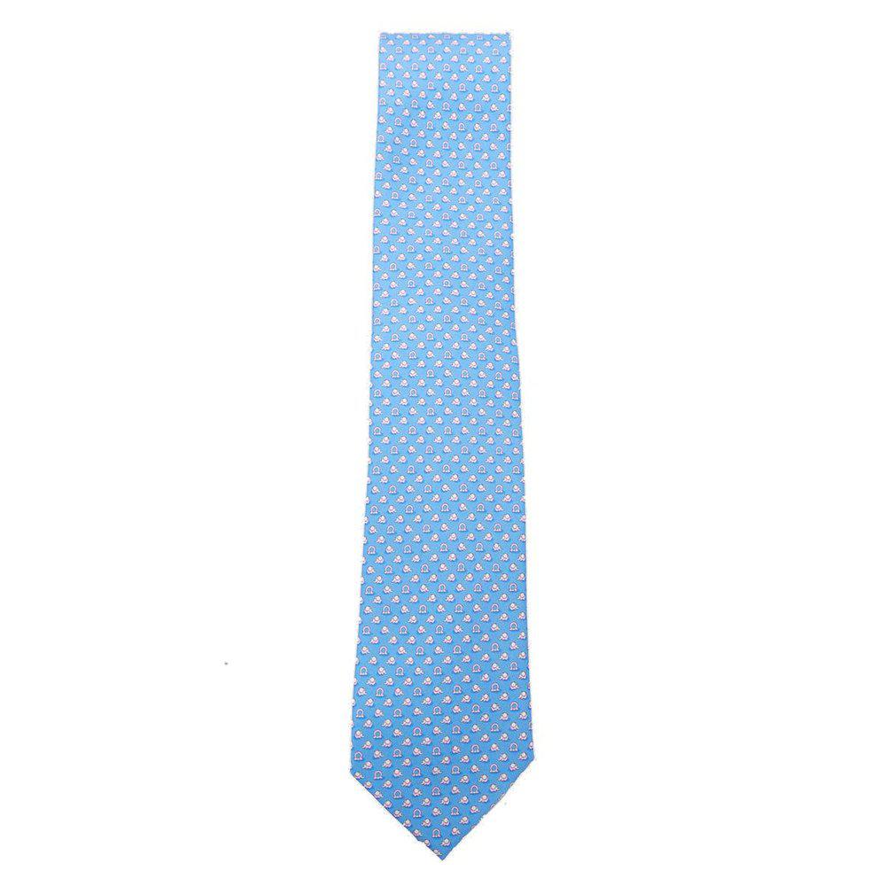 Salvatore Ferragamo Ferragamo Logo Jacquard Tie