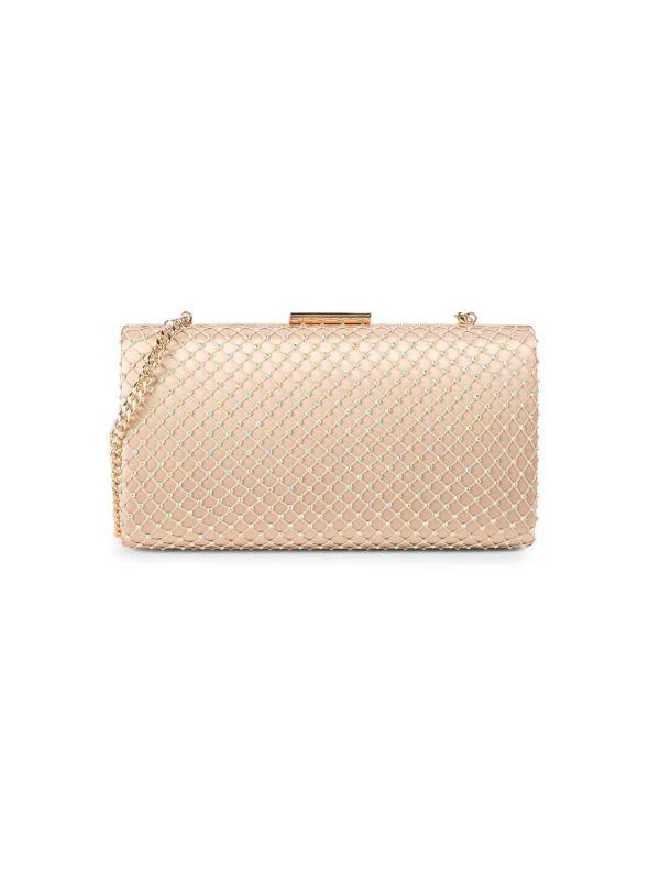 La Regale Faux Crystal Embellished Clutch 1
