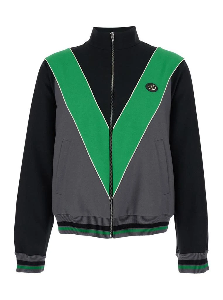 Valentino VLogo Signature Zip-Up Sweatshirt