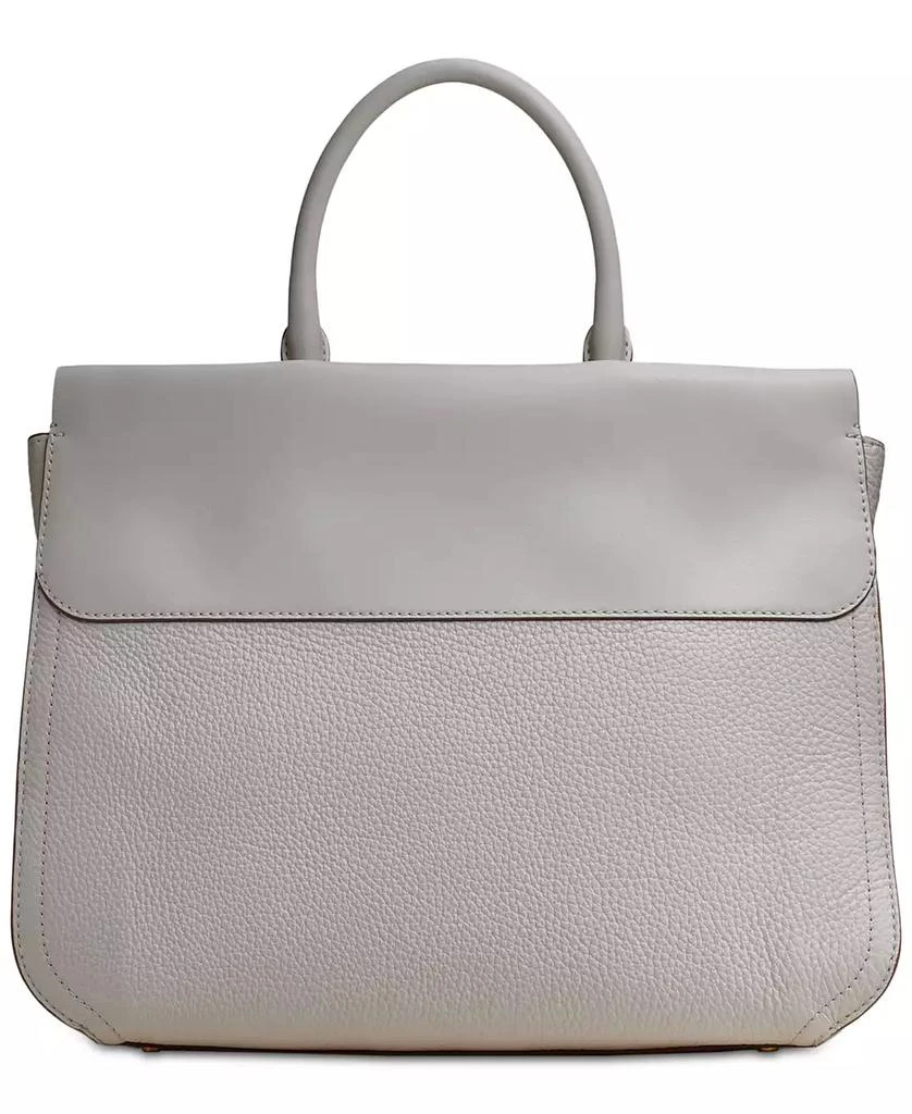 Donna Karan Donna Karan Oceanside Top Handle Leather Satchel 2