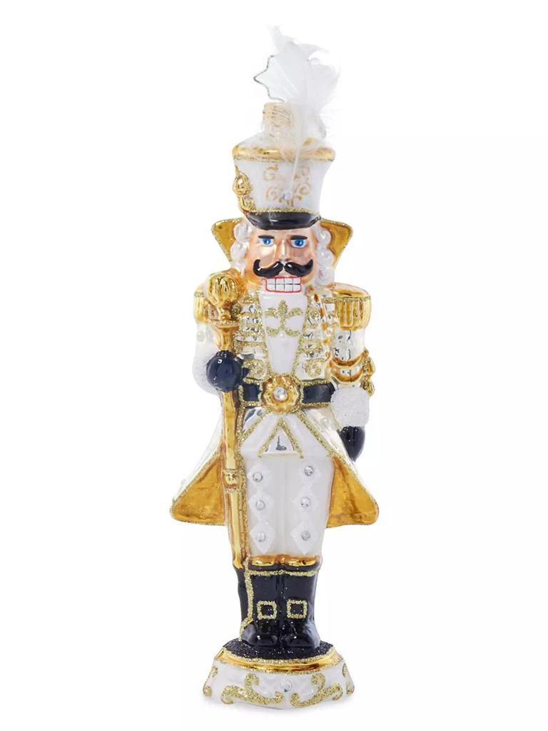 Christopher Radko Ivory Elegance Nutcracker Ornament 1