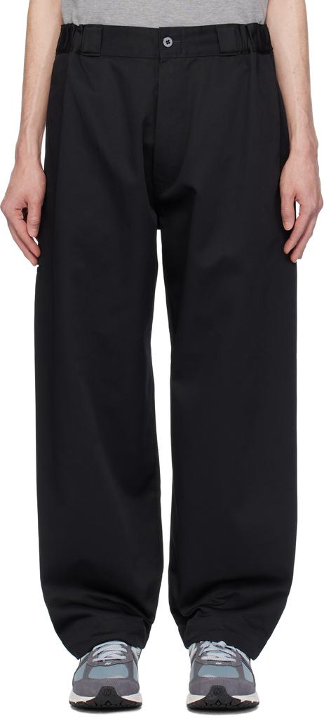n.hoolywood Black Dickies Edition Work Trousers