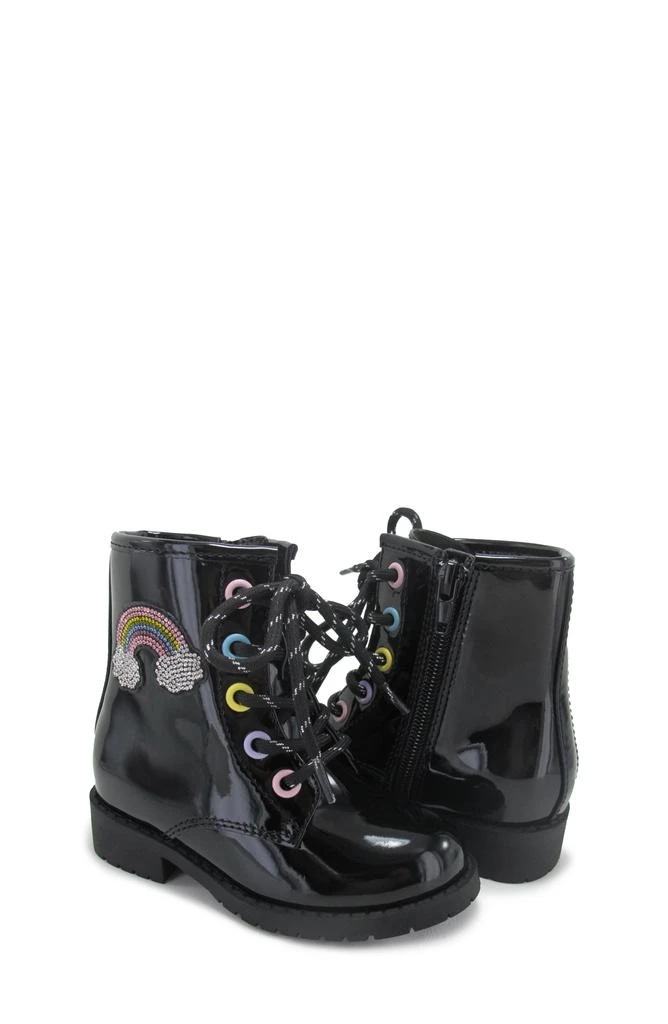 JELLYPOP Kids' Lil Jenna Rainbow Appliqué Boot 7