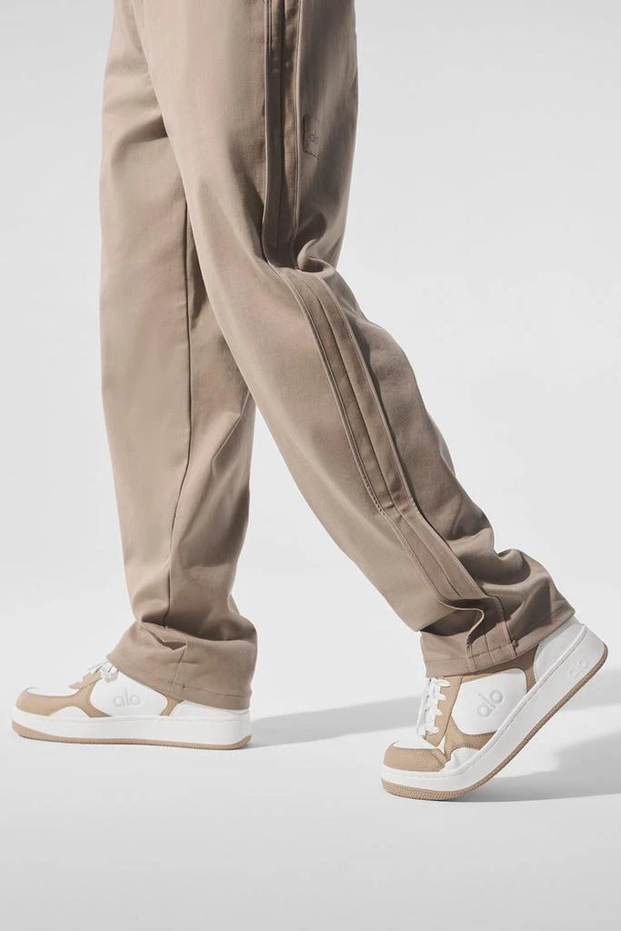 Alo Edition Sueded Straight Leg Pant - Gravel 4