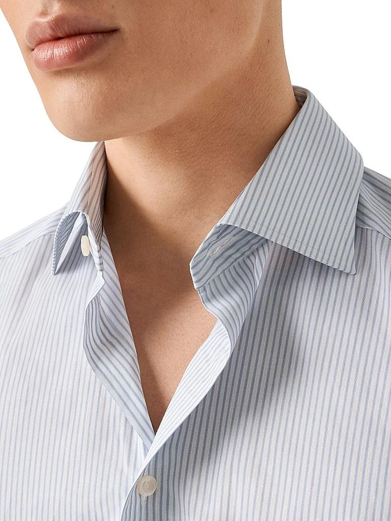 Eton Slim-Fit Striped Button-Front Shirt 5