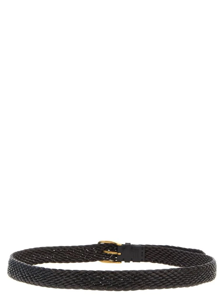 Brunello Cucinelli Brunello Cucinelli Braided Leather Belt 2
