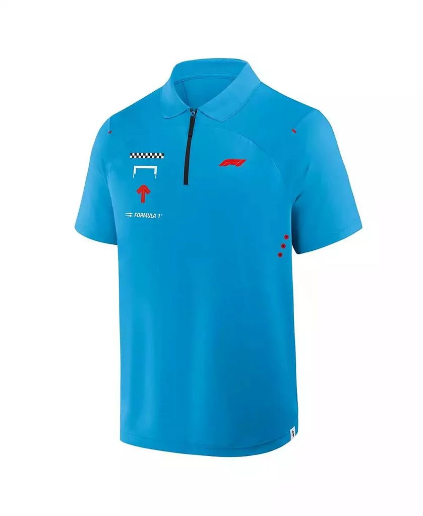 Formula 1 Men's Blue Merchandise Tech Polo Shirt 3