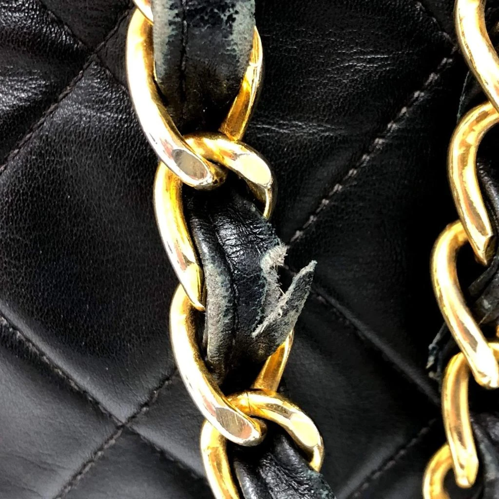 Chanel Chanel Black Quilted Lambskin Maxi Jumbo XL Classic Single Flap Bag 8