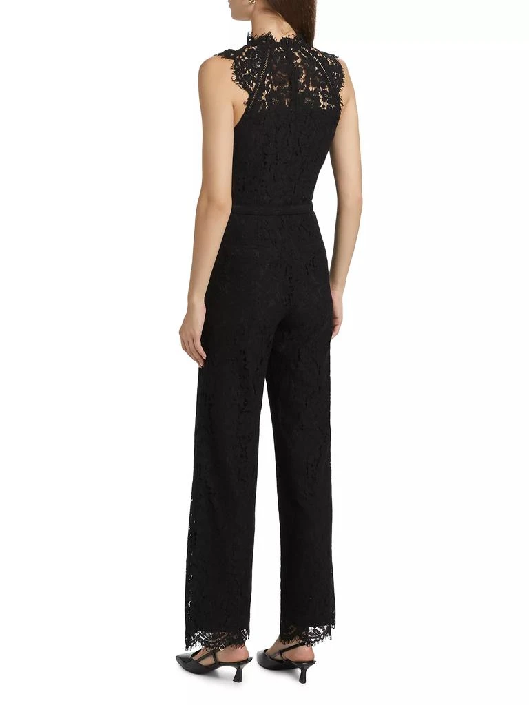 Generation Love Jin Lace-Trim Cotton-Blend Jumpsuit 5