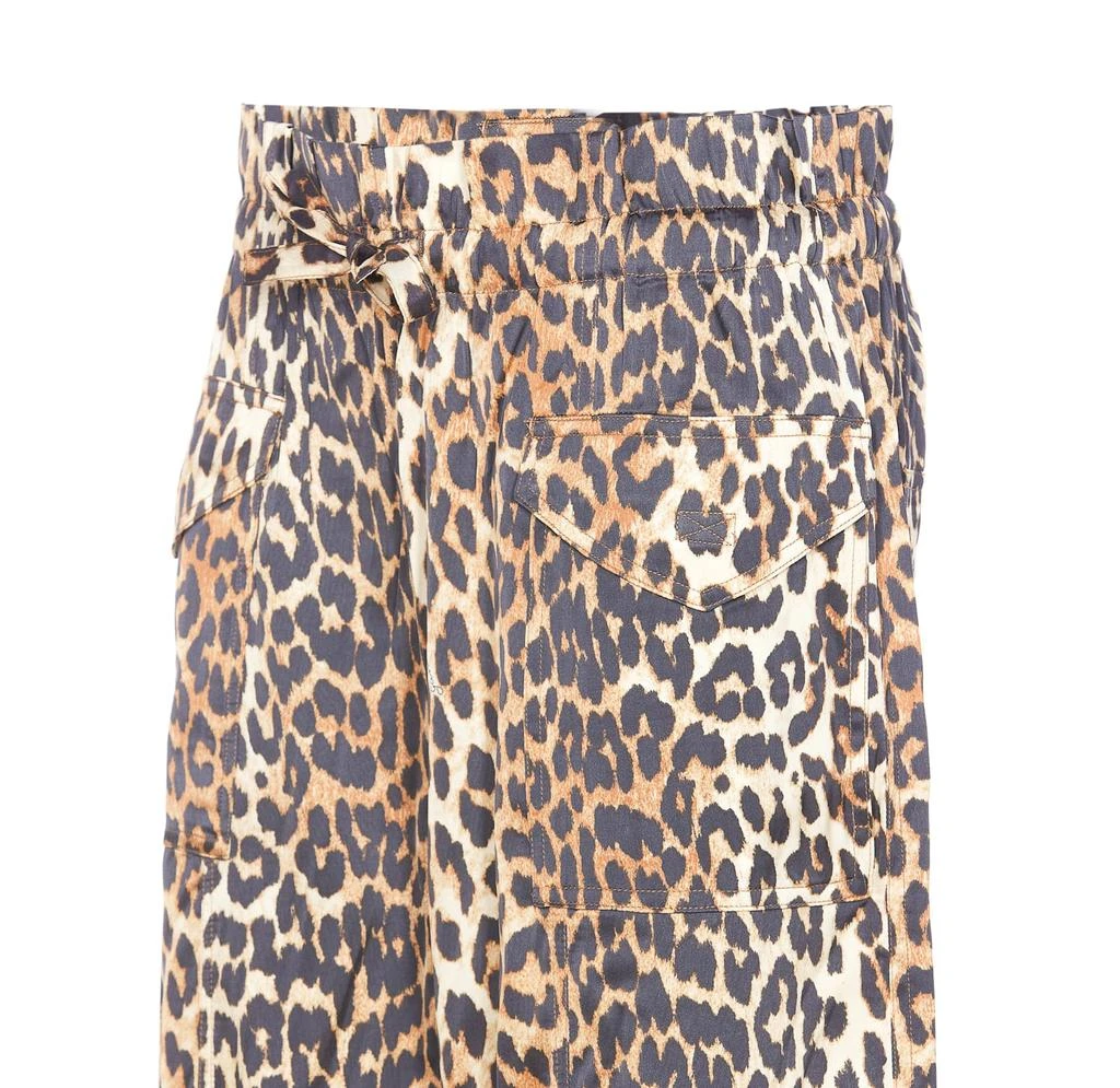 Ganni Leopard Print Pants 3