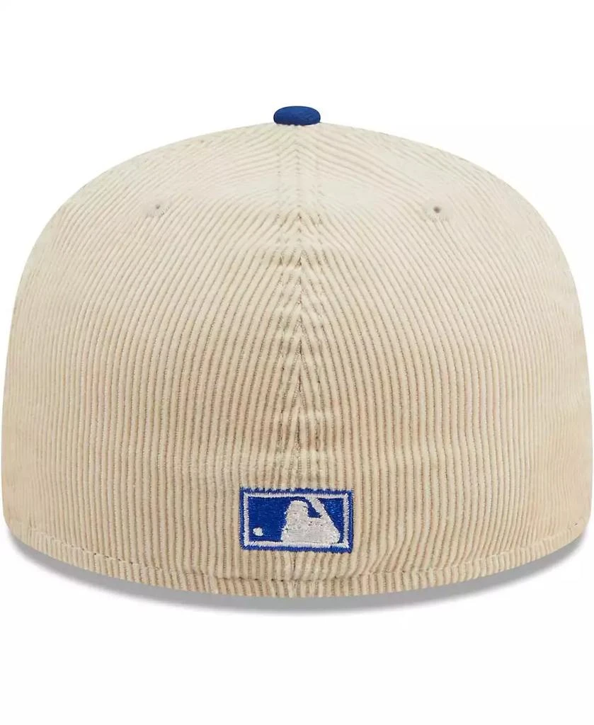 New Era Men's White Montreal Expos Cooperstown Collection Corduroy Classic 59FIFTY Fitted Hat 3