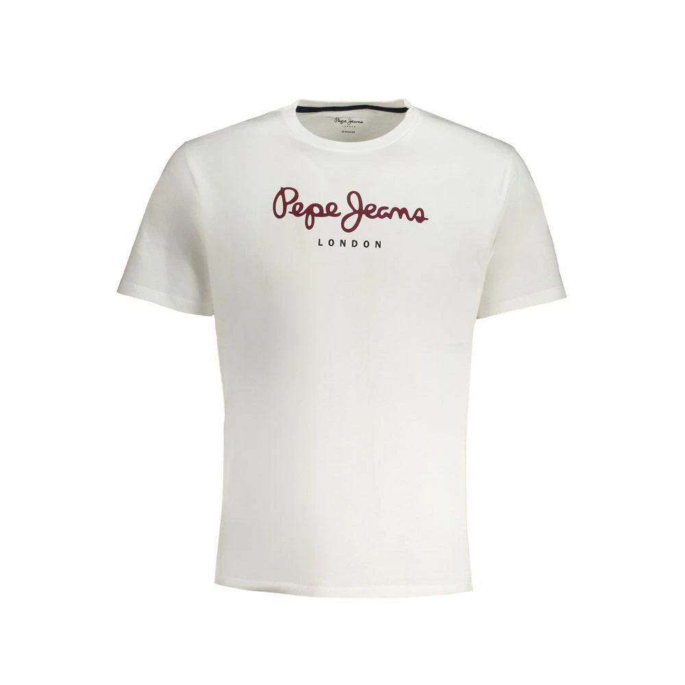 PEPE JEANS Pepe Jeans White Cotton T-Shirt 1