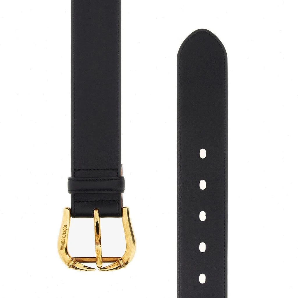 Roberto Cavalli Roberto Cavalli Logo Engraved Buckle Fastened Belt 2