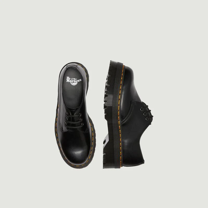 Dr. Martens 1461 platform leather derbies Black polished smooth DR. MARTENS 3